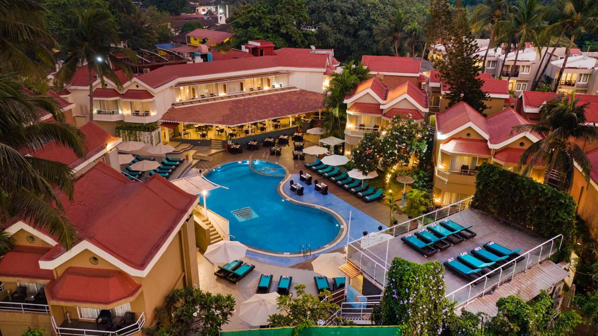 Whispering Palms Beach Resort Candolim Eksteriør bilde